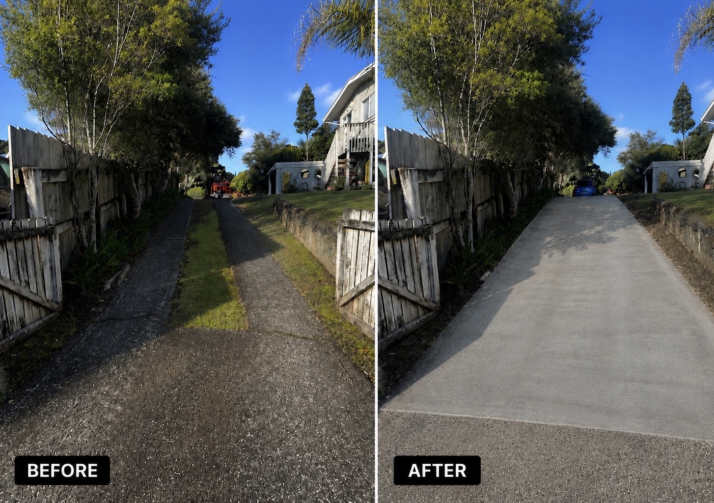 Metal & Concrete Driveways